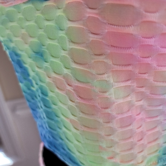 2pc‎ Tie-dye Bubble Texture  Short Set - Picture 2 of 11